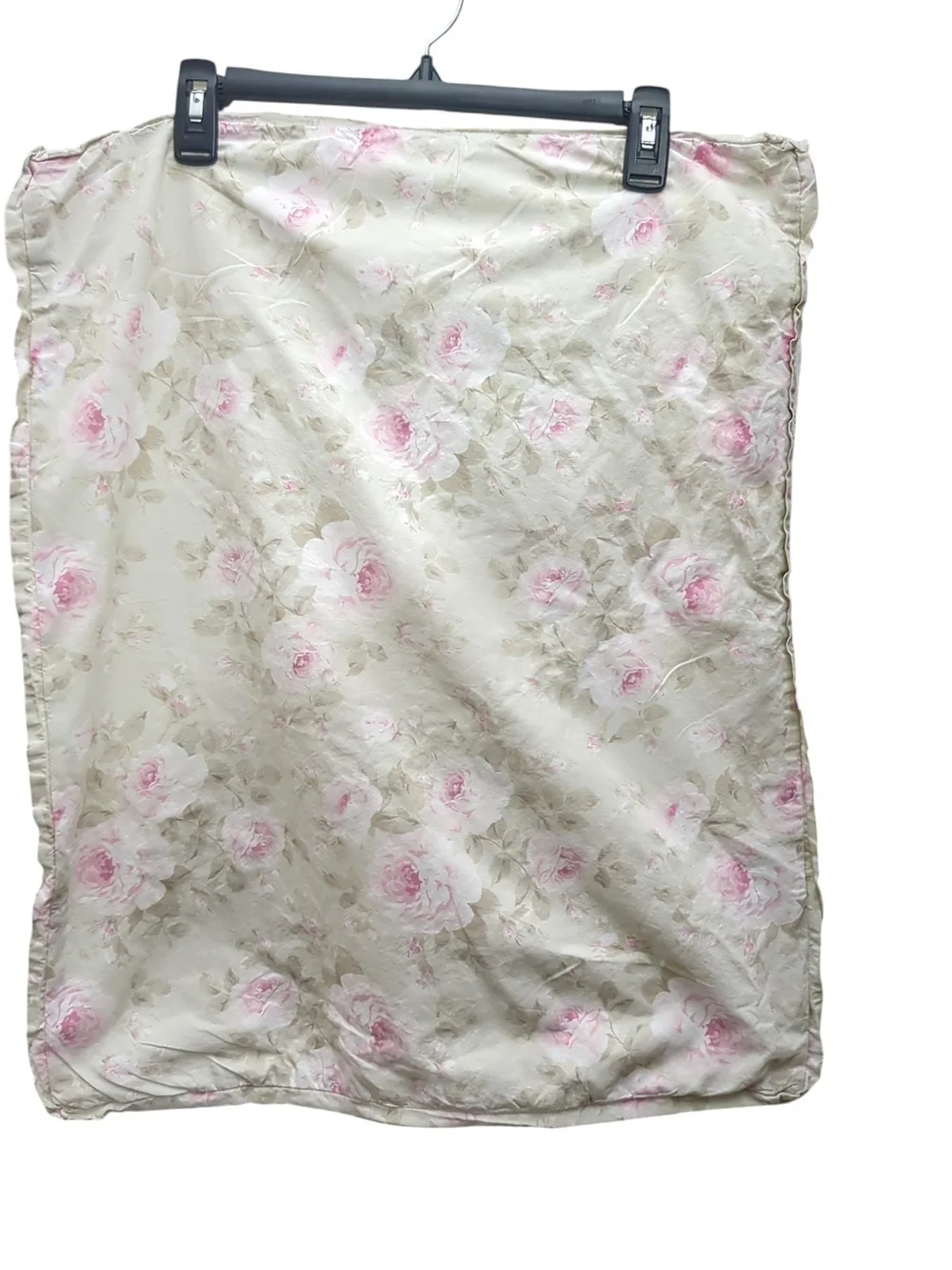 Simply Shabby Chic Pink Rose Floral Reversible Standard Pillowcase Set of 2